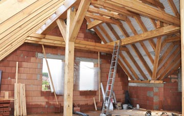 High Spen attic trusses